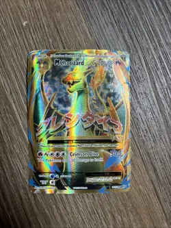 Pokemon TCG Mega-Charizard-EX Evolutions Holo Full Art Ultra Rare Card 101/108 - Image 1