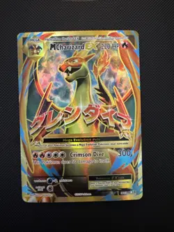 Pokemon TCG Mega-Charizard-EX Evolutions Holo Full Art Ultra Rare Card 101/108 - Image 1