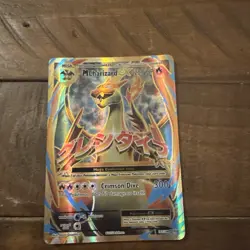 Pokemon TCG Mega-Charizard-EX Evolutions Holo Full Art Ultra Rare Card 101/108 - Image 1