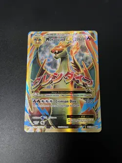 Pokemon TCG Mega-Charizard-EX XY Evolutions Holo Full Art Card 101/108-NM - Image 1