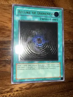 Yu-Gi-Oh Allure of Darkness PTDN-EN084 Ultimate Rare Light Play Condition - Image 1