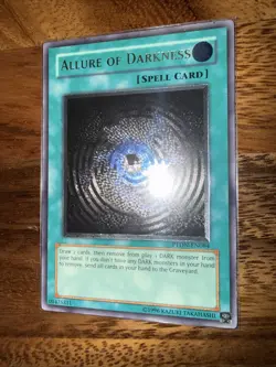 Yu-Gi-Oh Allure of Darkness PTDN-EN084 Ultimate Rare Light Play Condition - Image 2