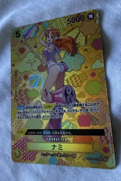 Nami One Piece (SP Alt Art) OP08-106 SR Emperors in the New World Japanese - Image 3