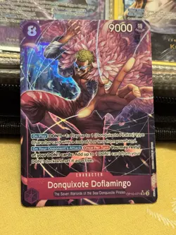 One Piece TCG Donquixote Doflamingo OP10-071 Alternative Art Royal Blood Edition - Image 1