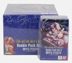 ONE PIECE THE AZURE SEA'S SEVEN DOUBLE PACK SET 9 (8 BOXES) FACTORY SEALED CASE - Image 1