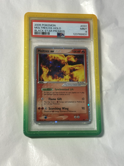 MOLTRES EX 2005 POKEMON BLACK STAR PROMOS HOLO #031 PSA 9 - Image 1