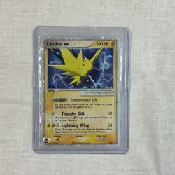 Pokemon Cards: Nintendo Black Star Promo: Zapdos EX 33 Rare Excellent - Image 1