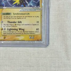 Pokemon Cards: Nintendo Black Star Promo: Zapdos EX 33 Rare Excellent - Image 4
