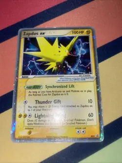 Zapdos ex 033 Black Star Promo 2005 Holo Rare Pokemon Card TCG - Image 1