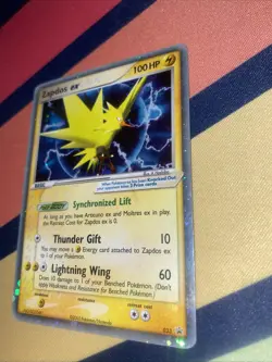 Zapdos ex 033 Black Star Promo 2005 Holo Rare Pokemon Card TCG - Image 3