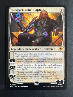 Tezzeret, Cruel Captain Near Mint NM EOE Edge of Eternities Magic MTG - Image 1