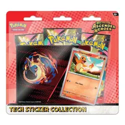 Pokemon TCG Ascended Heroes Tech Sticker Collection CHARMANDER New Sealed - Image 1