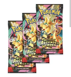 3X Pokemon TCG Ascended Heroes Charmander Tech Sticker Collection | New Sealed ✅ - Image 2