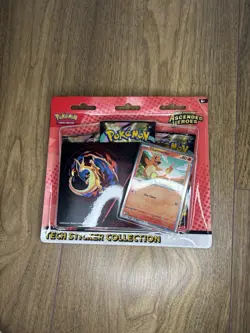 Pokemon Tcg Ascended Heroes Tech Sticker Collection charmander New Sealed - Image 1