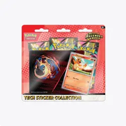Pokemon Tcg Ascended Heroes Tech Sticker Collection charmander New Sealed - Image 1