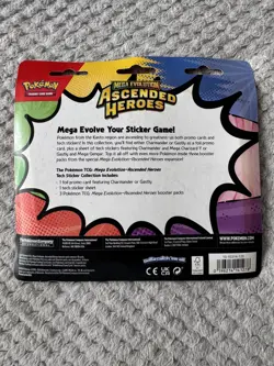 Ascended Heroes Charmander Tech Sticker Collection Pokemon TCG Brand New Sealed - Image 2