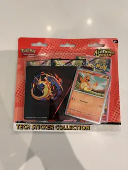 Pokemon TCG | Ascended Heroes | Charmander Tech Sticker Collection | New/Sealed - Image 1