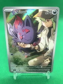 N's Zorua 189 Sv: Scarlet & Violet Promo Cards Holo - Image 1