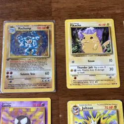 9 Vintage Pokemon Cards Very Nice Condition - Image 2