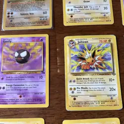 9 Vintage Pokemon Cards Very Nice Condition - Image 3