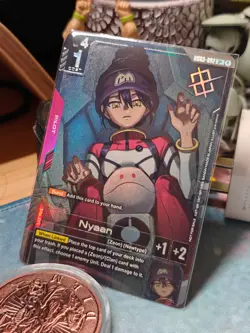 Nyaan Alternate Art Winner Foil - GD03 - 092 U+ NM - Gundam TCG Card Game - Image 1
