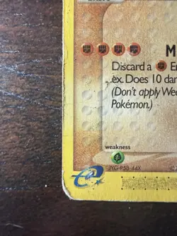 Pokemon Groudon ex Promo 002 Regular English 120 HP TCG Card 2003 - Image 4