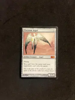 Platinum Angel [Magic 2011 Core Set] Magic MTG Cards LP - Image 1