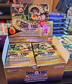Dragon Ball Super Card Game Masters 'Legend Of The Dragon Balls' Booster Pack x3 - Image 2