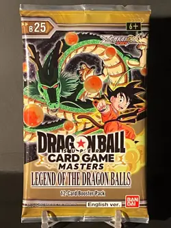 Dragon Ball Super Card Game Masters 'Legend Of The Dragon Balls' Booster Pack x3 - Image 4
