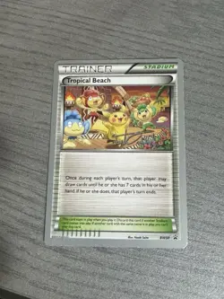 Tropical Beach 2014 Pokemon World Championships Black Star Promo BW50 Card - Image 1
