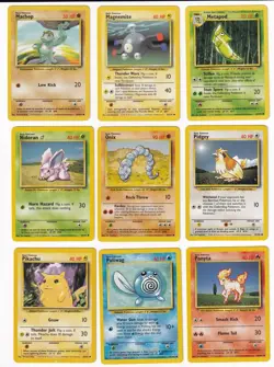 Pokemon Base Set COMPLETE SET Common Vintage WOTC 32 Card Lot MP-NM - Image 3