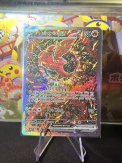 Oricorio EX #24 Mega Evolution Phantasmal Flames Black Star Promo Card NM #6 - Image 1