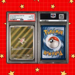 Pokemon TCG Slakoth Illustration Surging Sparks 212/191 PSA 9 Mint - Image 2