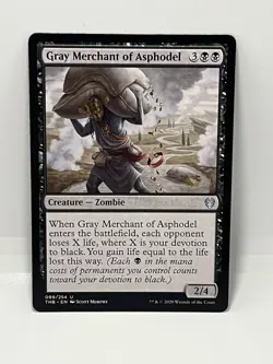 Gray Merchant of Asphodel - Theros Beyond Death - NM - English - Image 1