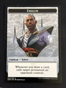 MTG Emblem - Teferi, Hero of Dominaria (16/296) Dominaria LP x1 MKE - Image 1
