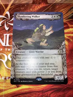 Slumbering Walker (Showcase) Lorwyn Eclipsed Regular - Image 1