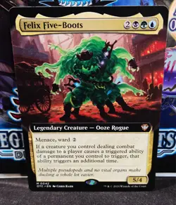 magic the gathering - Felix Five-Boots - Legendary Creature - Ooze Rogue - Image 1