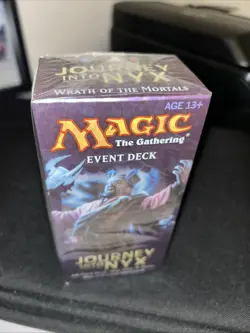 1x Wrath Of The Mortals: Event Deck: Journey Into Nyx: 653569894117 New Intro - Image 1