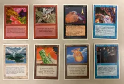 MtG 4th & 5th Ed Lot of 209 Lightly to Moderately Played incl Sylvan Library - Image 2