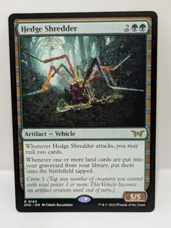 Hedge Shredder - Duskmourn: House of Horror - Regular - Rare - DSK 183 - Image 1