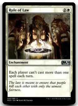 MTG Rule of Law U Core Set 2020 35 LP - Image 1
