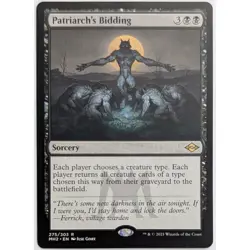 Patriarch's Bidding, Modern Horizons 2 (MH2) #275 NM MTG - Image 1
