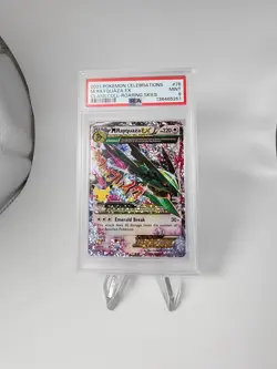 2021 POKEMON CELEBRATIONS CLASSIC COLLECTION #76 M RAYQUAZA EX PSA 9 - Image 1