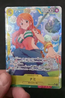 One Piece Nami Alternate Art NM Heroines Ed JAPANESE (US SELLER) EB03-053 SR - Image 3
