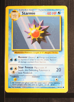 PSA 6 EXCELLENT-MINT 1999 Pokemon Game Base #64 Starmie !!! - Image 3