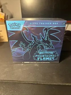 Pokemon Mega Evolution Phantasmal Flames Elite Trainer Box ETB - Factory Sealed - Image 1