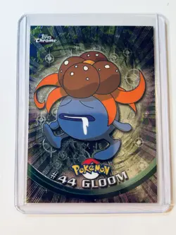 Pokemon 2000 Topps Chrome Gloom TV Animation Series #44 8P - Image 1