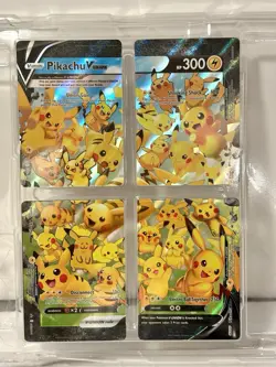 2021 Pokemon Black Star Promo Pikachu V-Union Set SWSH139-142 - Image 2