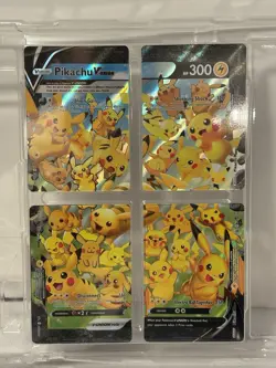 2021 Pokemon Black Star Promo Pikachu V-Union Set SWSH139-142 - Image 5