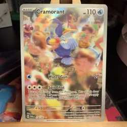Cramorant 176/167 Twilight Masquerade Illustration Rare Holo Pokemon TCG MINT - Image 1